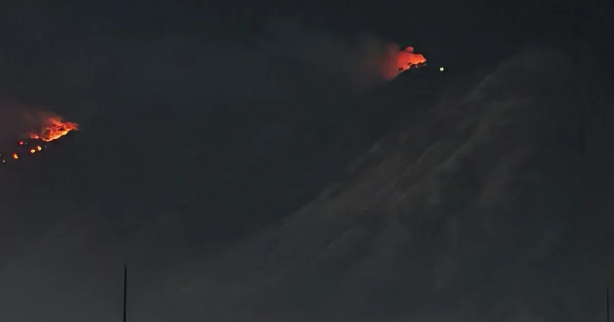 Incendio forestal amenaza el Cerro de San Juan y refuerzan combate en Tepic