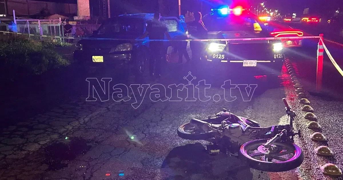 Motociclista sin casco sufre traumatismo craneal severo en la Federal 15 (1 de 6)