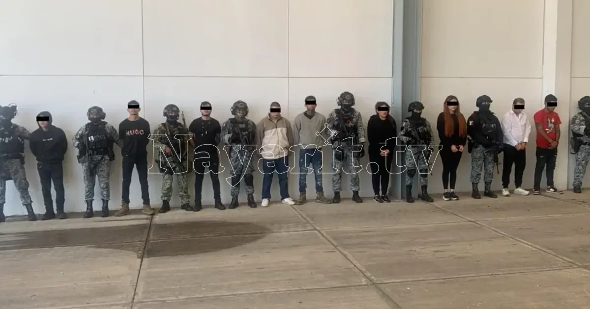 Cae célula del CJNG en Michoacán: nueve detenidos en operativo federal