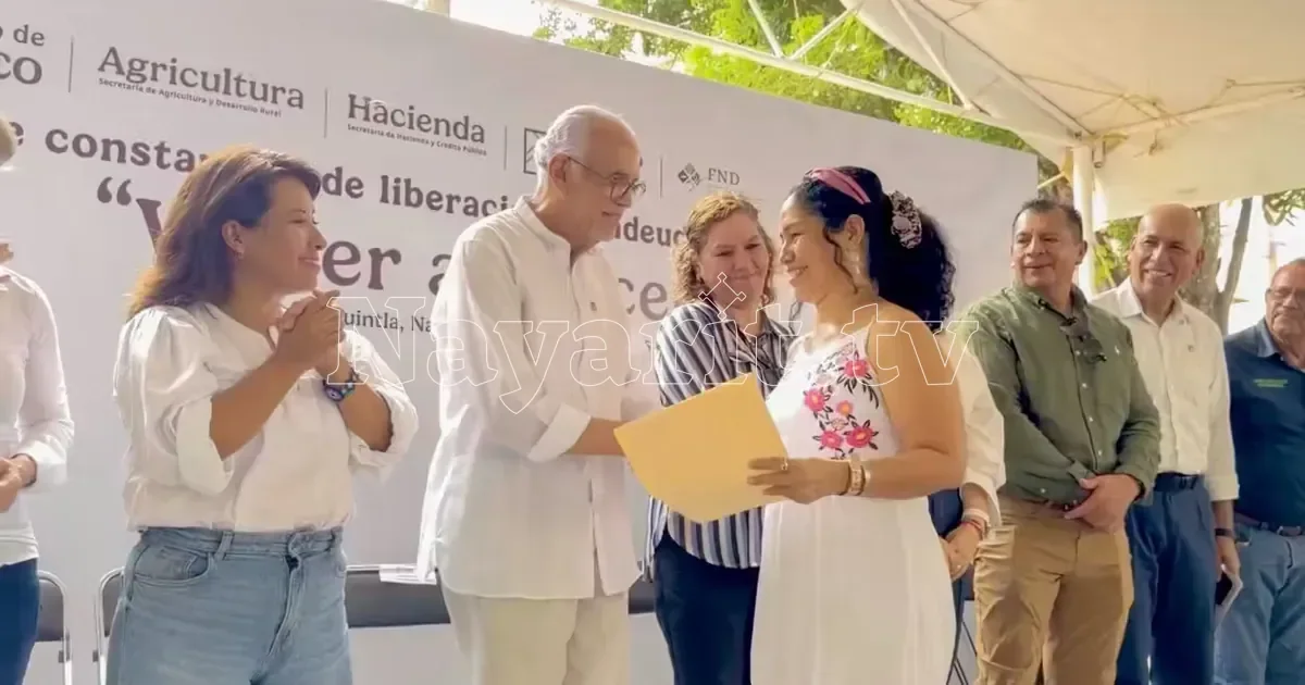Nayarit condona deudas a cerca de 4 mil productores del campo