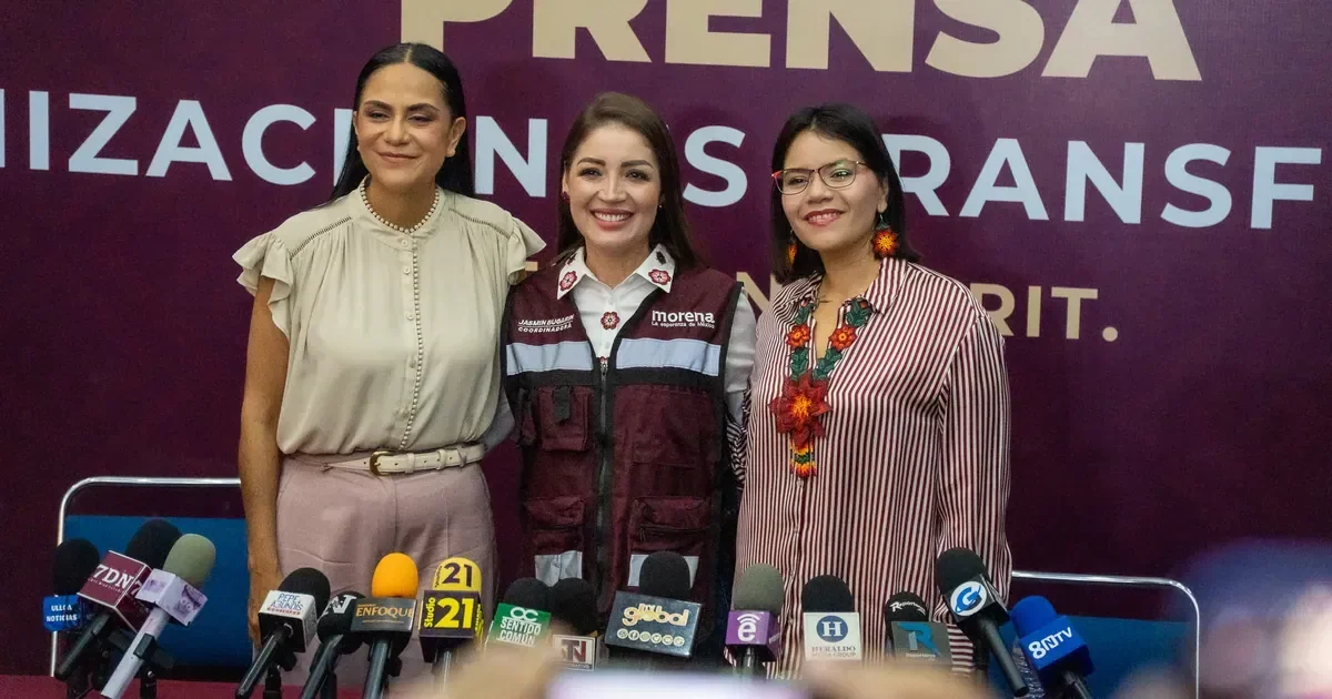 Jasmín Bugarín ya es militante de Morena, anuncia Montiel