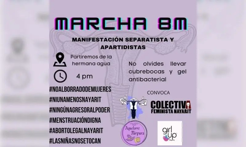 Colectivos feministas de preparan para conmemorar el 8 de marzo