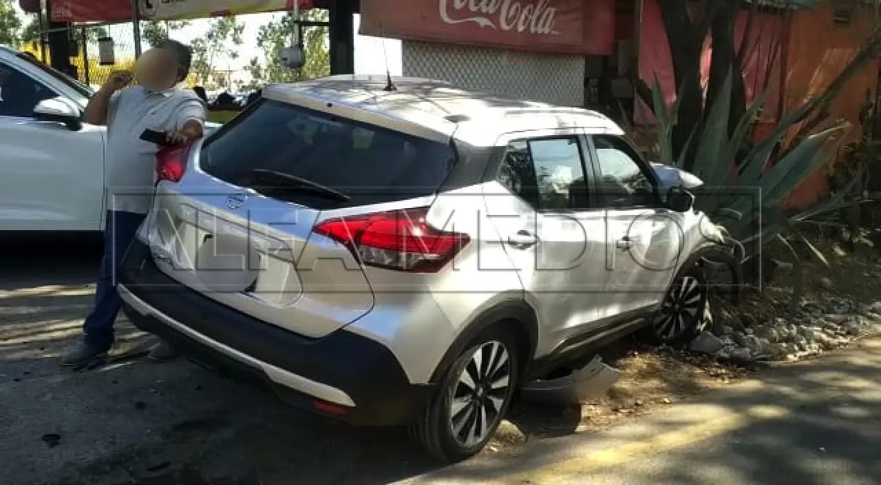 Fuerte accidente se registra en las banderas