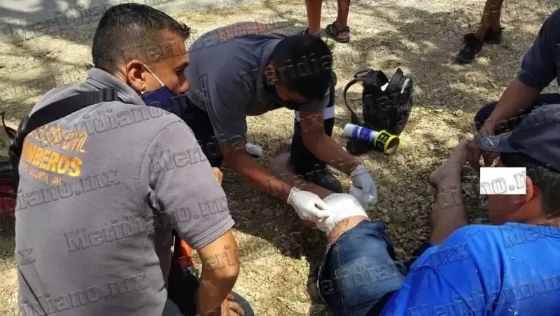 ¡un adolescente se accidentó en la 544!