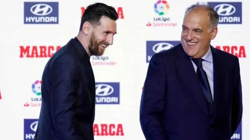 Tebas: \"Adoro a Messi, ¿cómo podía hacerle la guerra?\"