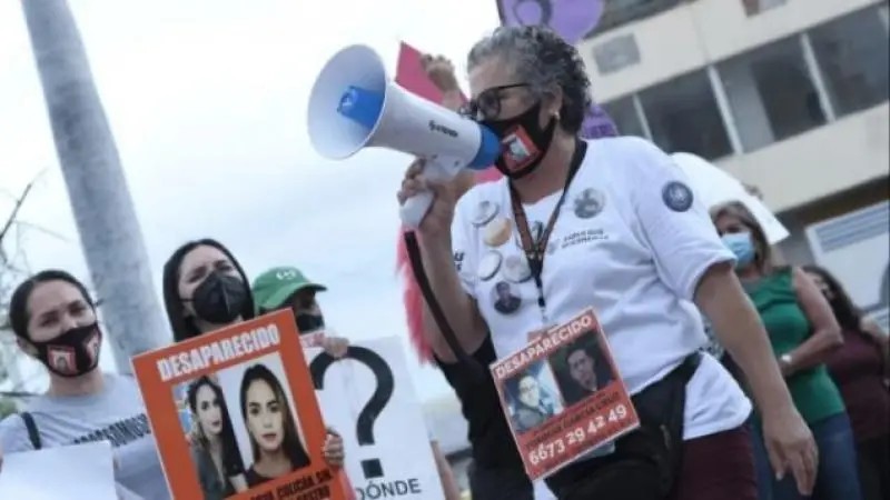 Sinaloa. Colectivos feministas se manifiestan por violencia y desapariciones en Culiacán