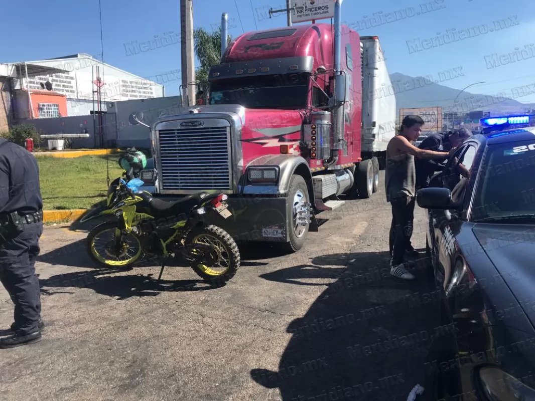 Arrollan a persona de la tercera edad