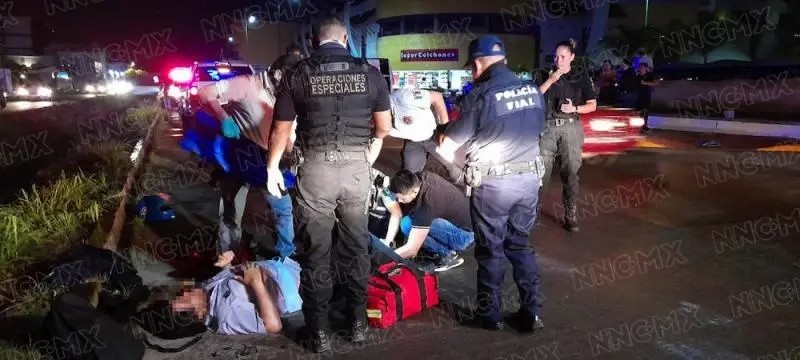 Joven es atropellado por repartidor de pizzas