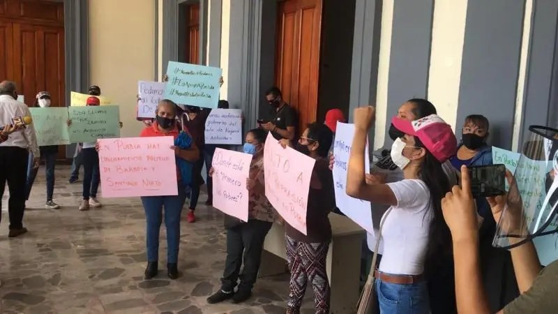 Nayarit. Antorcha Campesina se manifiesta contra la \"persecución política\"