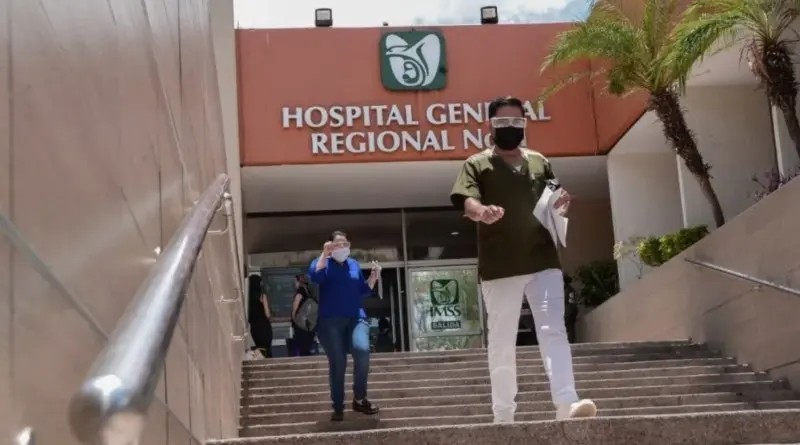 Sinaloa. 3 mil 700 trabajadores de la salud han dado positivo al COVID-19