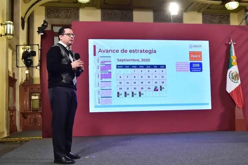 Coronavirus. México acumula 720 mil 858 contagios y 75 mil 844 muertes