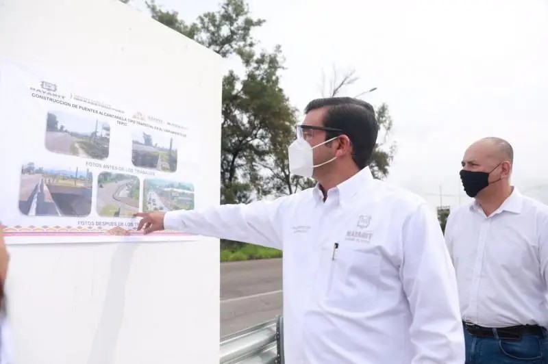 Nayarit. Gobernador entrega y supervisa obras en Tepic, Xalisco y San Pedro Lagunillas