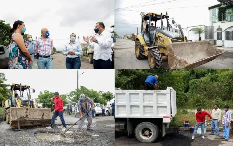 Tepic. Polo Domínguez se une a la lucha contra los \"baches\"