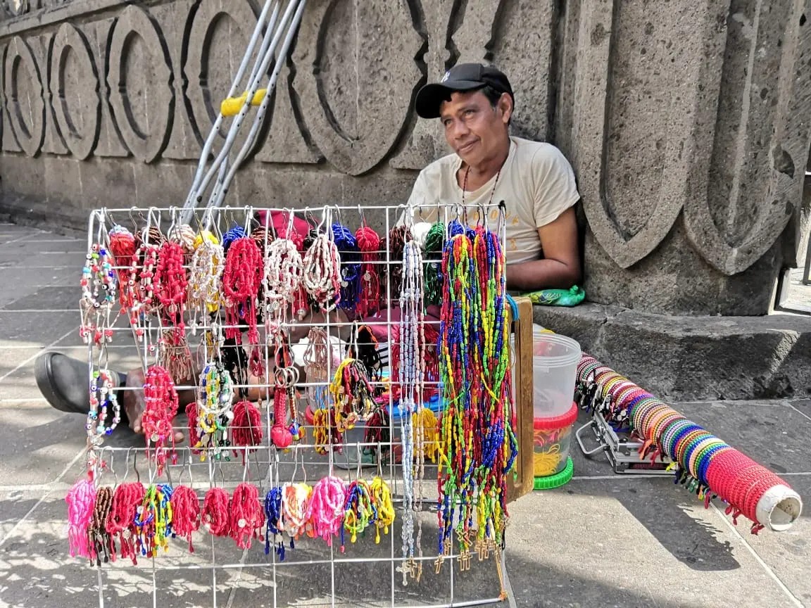 Tepic. Vendedores ambulantes sufren los efectos de la pandemia