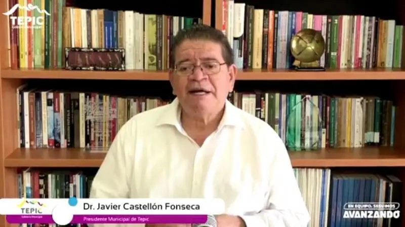 Tepic. Revela Francisco Javier Castellón colonias con más casos de COVID-19