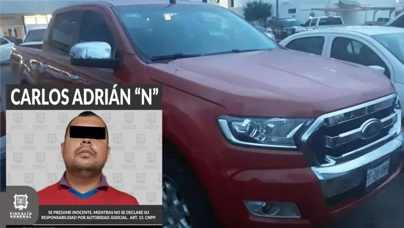 Apañado con camioneta sospechosa