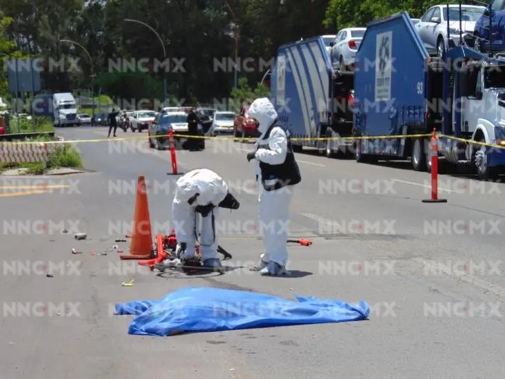 Ciclista pierde la vida, fue atropellado por camión de carga