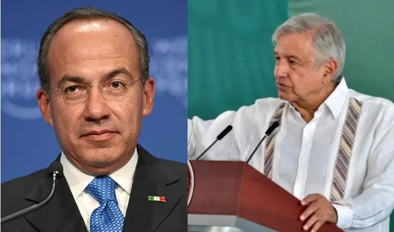 Calderón a AMLO: Yo no soy el Presidente que anda saludando a la mamá del Chapo