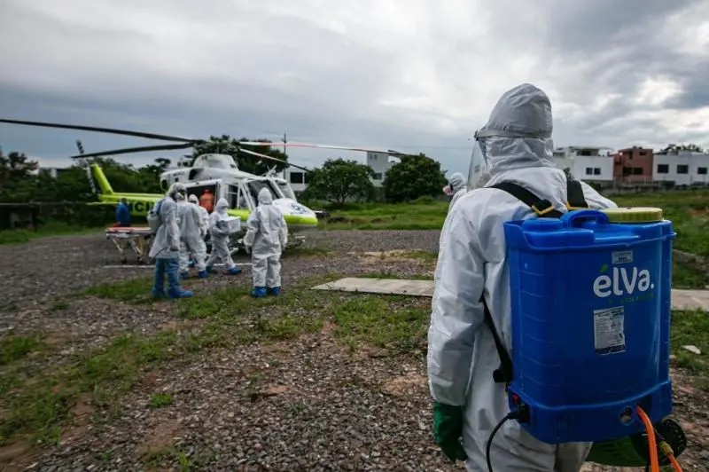 Vallartense con Covid fue Trasladado a GDL