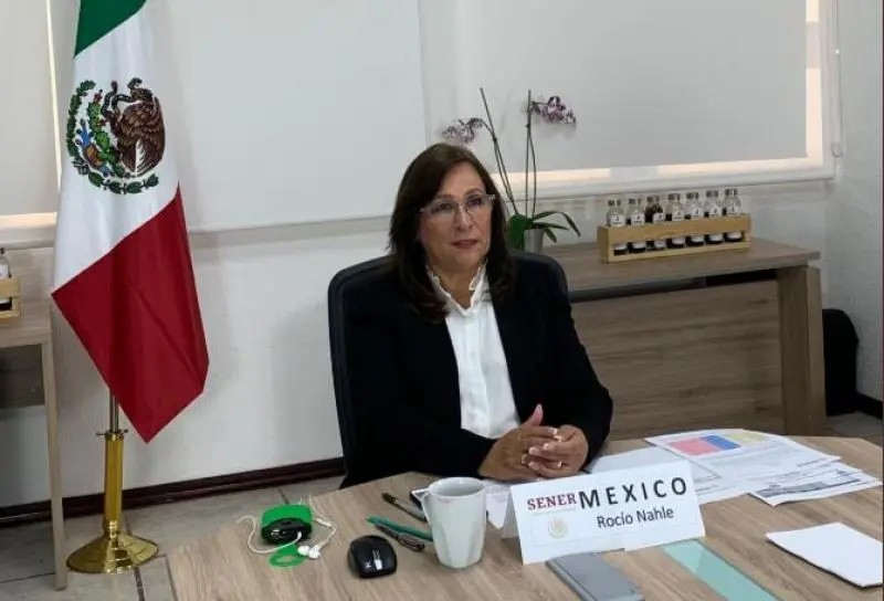 México. Rocío Nahle, Secretaria de Energía da positivo a COVID-19