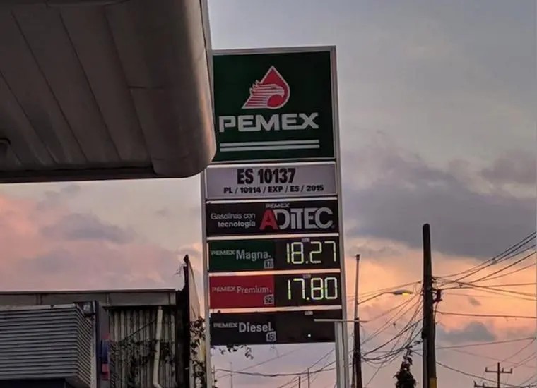 Gasolinas Magna, Premium y Diésel se quedan sin estímulo fiscal