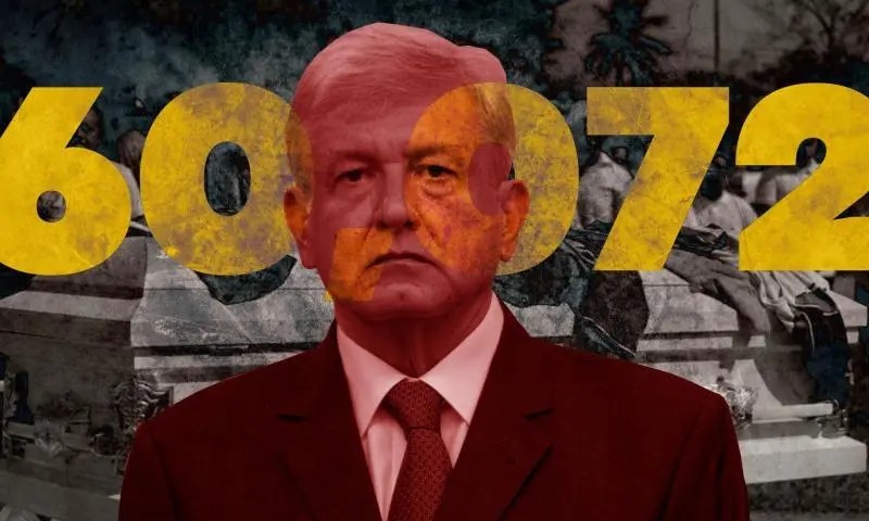 Más de 60 mil muertes a un día del informe de AMLO: Diario Zeta