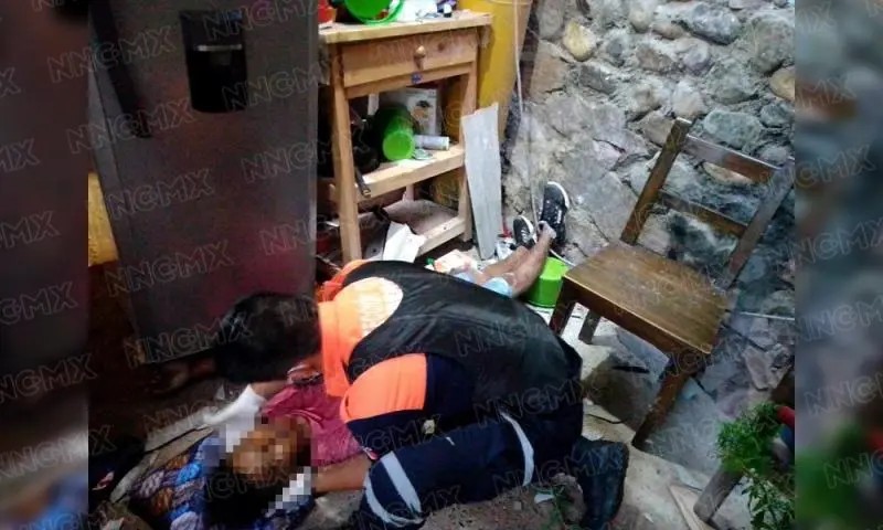 Joven se cayó del tercer piso