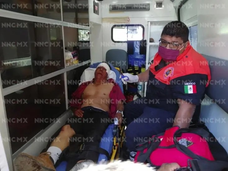 Puerto Vallarta. Motoclista atropelló a adulto mayor