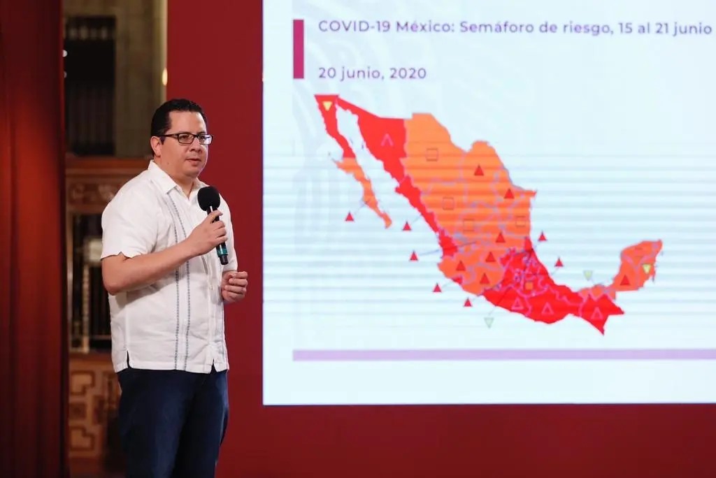 Coronavirus. México llega a los 175 mil 202 casos y suma 20 mil 781 muertes