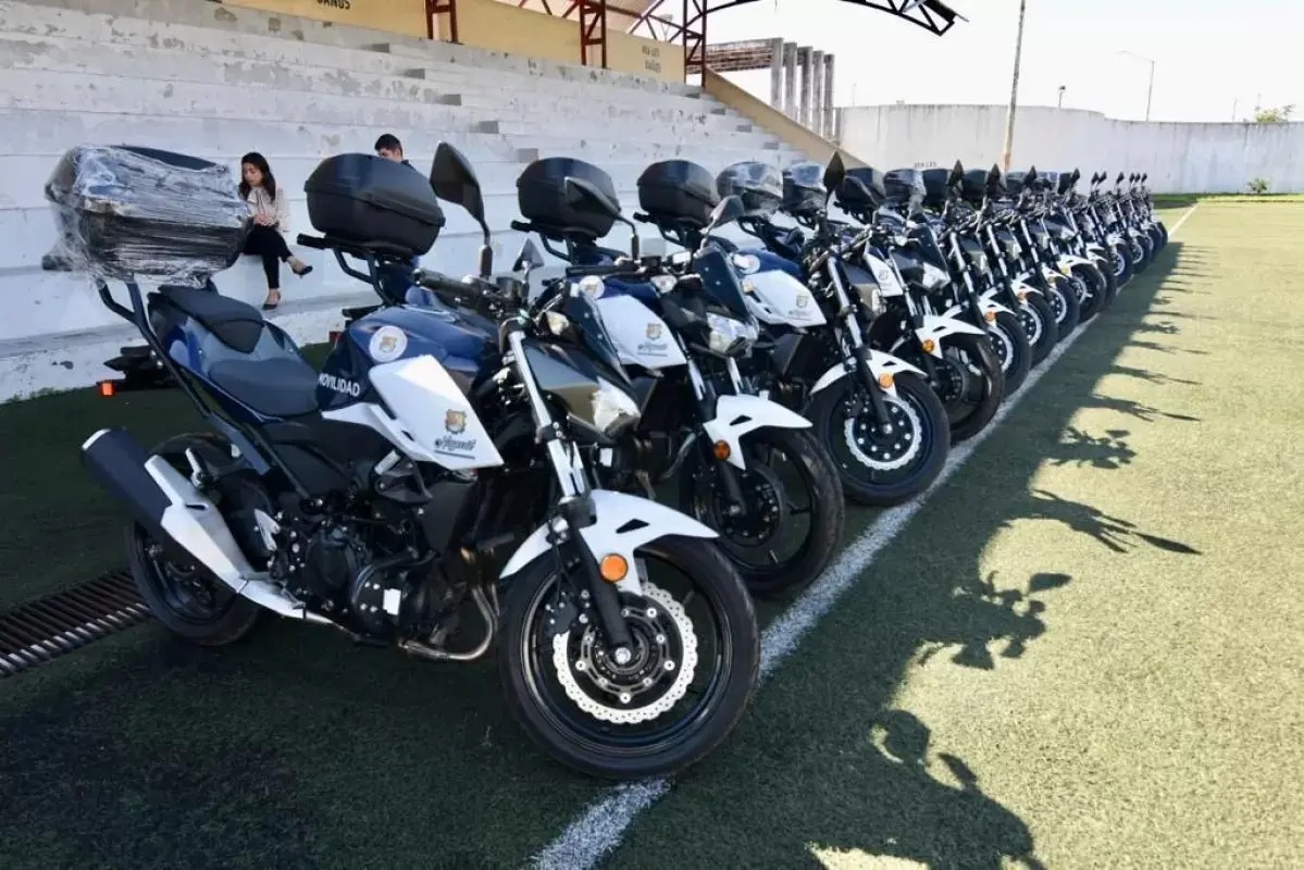 Con nuevas moto-patrullas, Nayarit avanza en seguridad