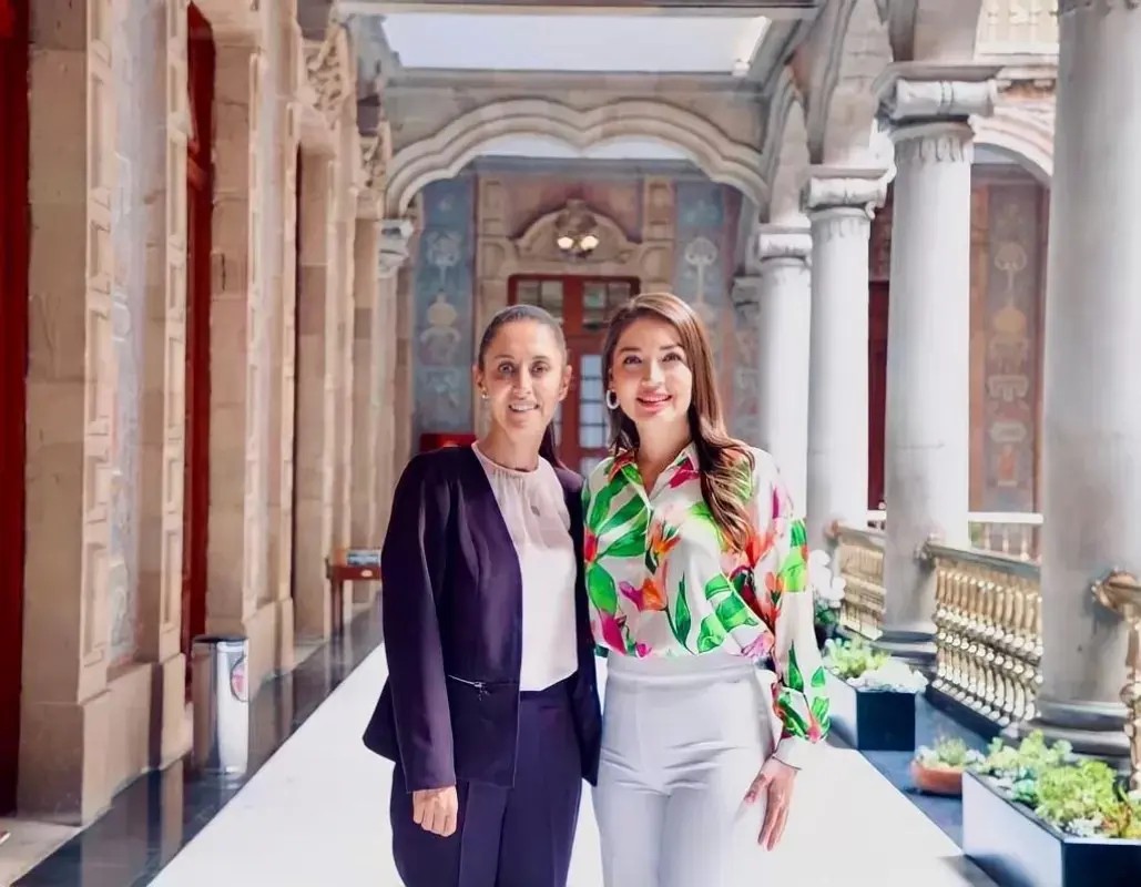 Sostiene reunión Jasmín Bugarín con Claudia Sheinbaum