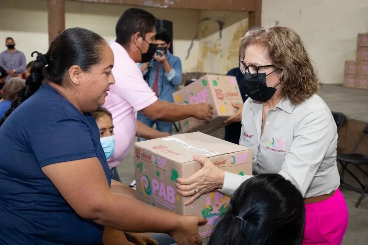 Lleva DIF Nayarit programa de alimentación para el bienestar