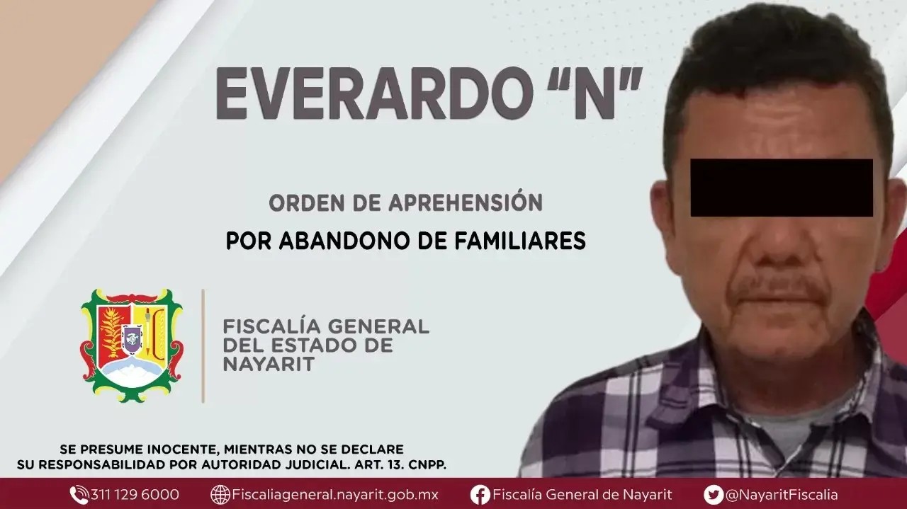 Detenido en tecuala por abandono de familiares
