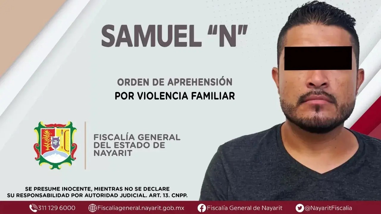 Presunto responsable de violencia familiar, detenido