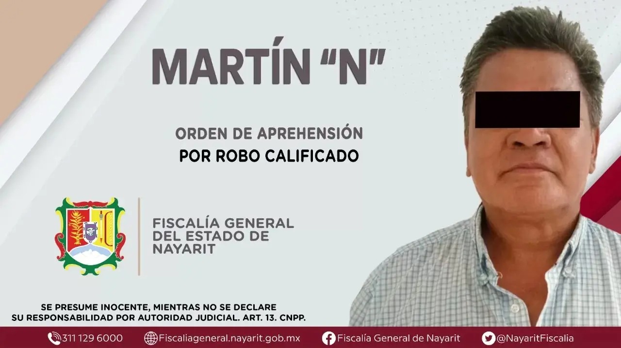 Capturado en bahía de banderas por robo calificado