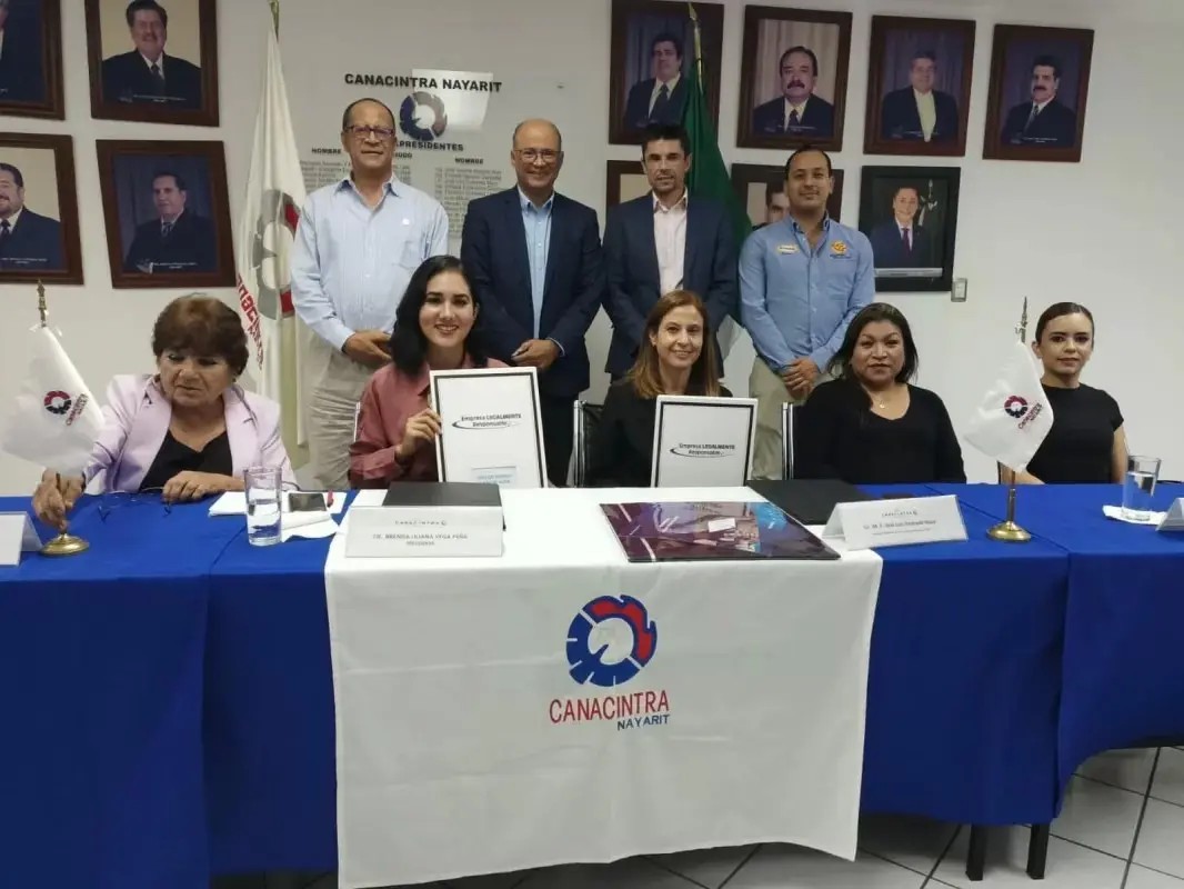 Canacintra Nayarit, va de la mano con el impulso de transformar al estado
