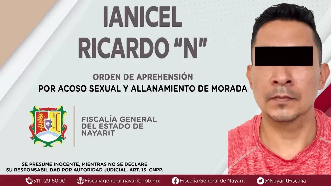 Capturado por acoso sexual y allanamiento de morada