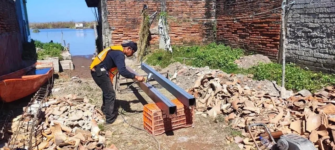 Continúa la rehabilitación de Mexcaltitán