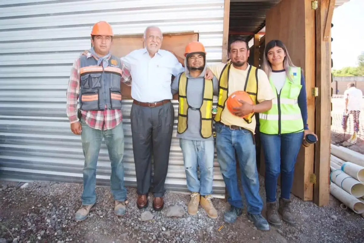 Supervisa gobernador rehabilitación de la unidad deportiva Santa Teresita