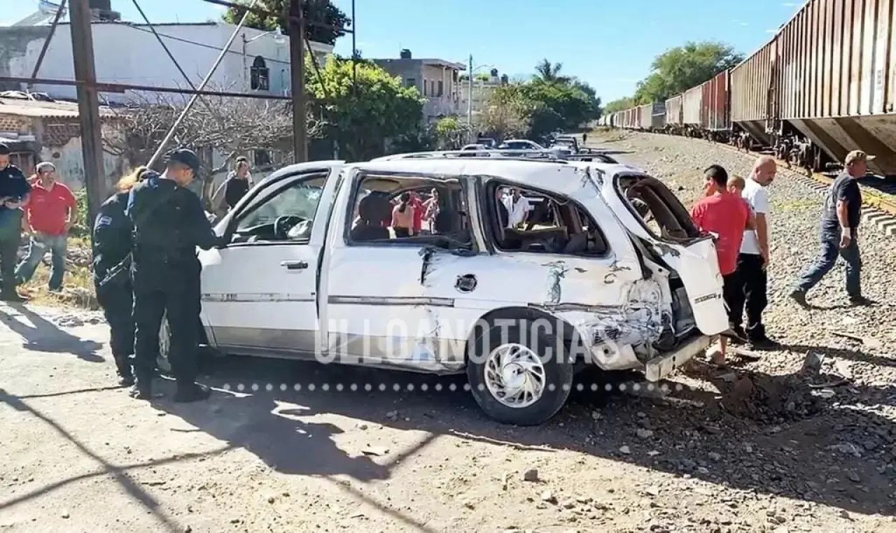 Tren embiste a pareja de abuelitos, solo uno sobrevivió