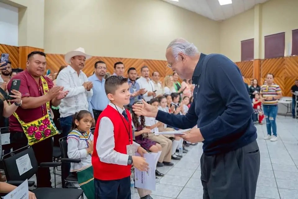 Inaugura Navarro Quintero el \"Concurso de Elección Niñez Gobernante 2023\"