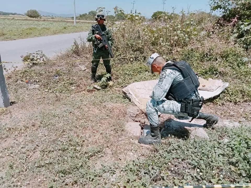 Decomisa Guardia Nacional 24 kilos de marihuana en Santiago Ixcuintla