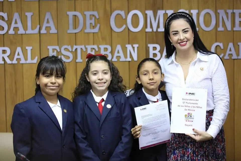 Realiza congreso de Nayarit declaratoria de 12vo Parlamento Infantil