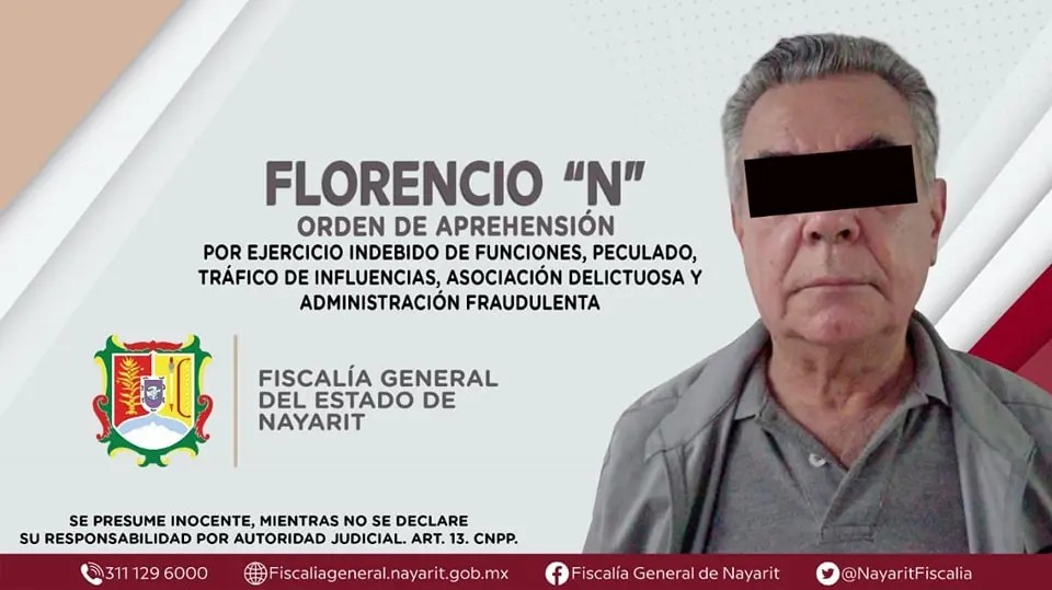 Ejecutan nueva orden de aprehensión contra exsecretario de finanzas de Nayarit