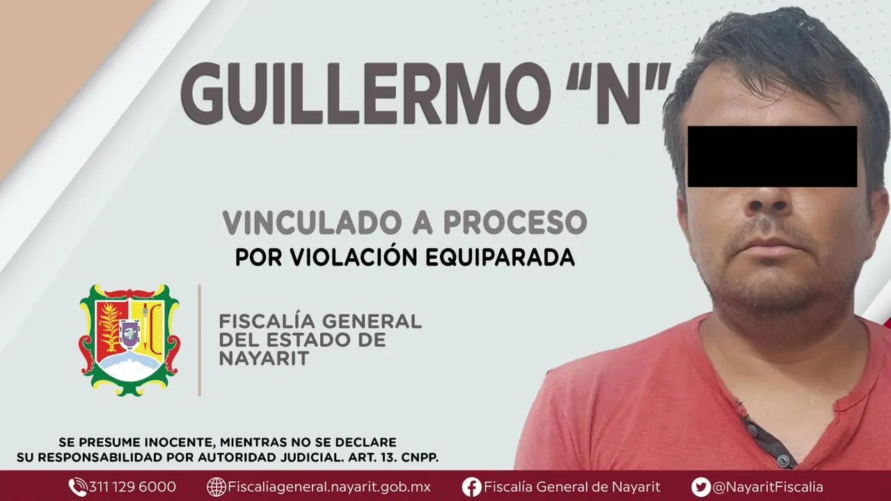 Vinculado a proceso por delito de violación equiparada