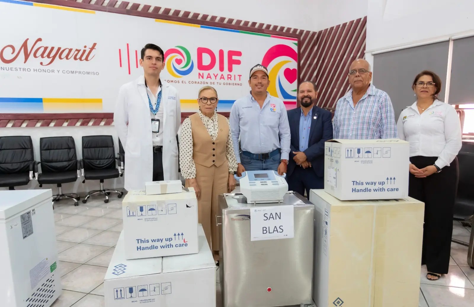 Equipa DIF Nayarit a unidades básicas de rehabilitación