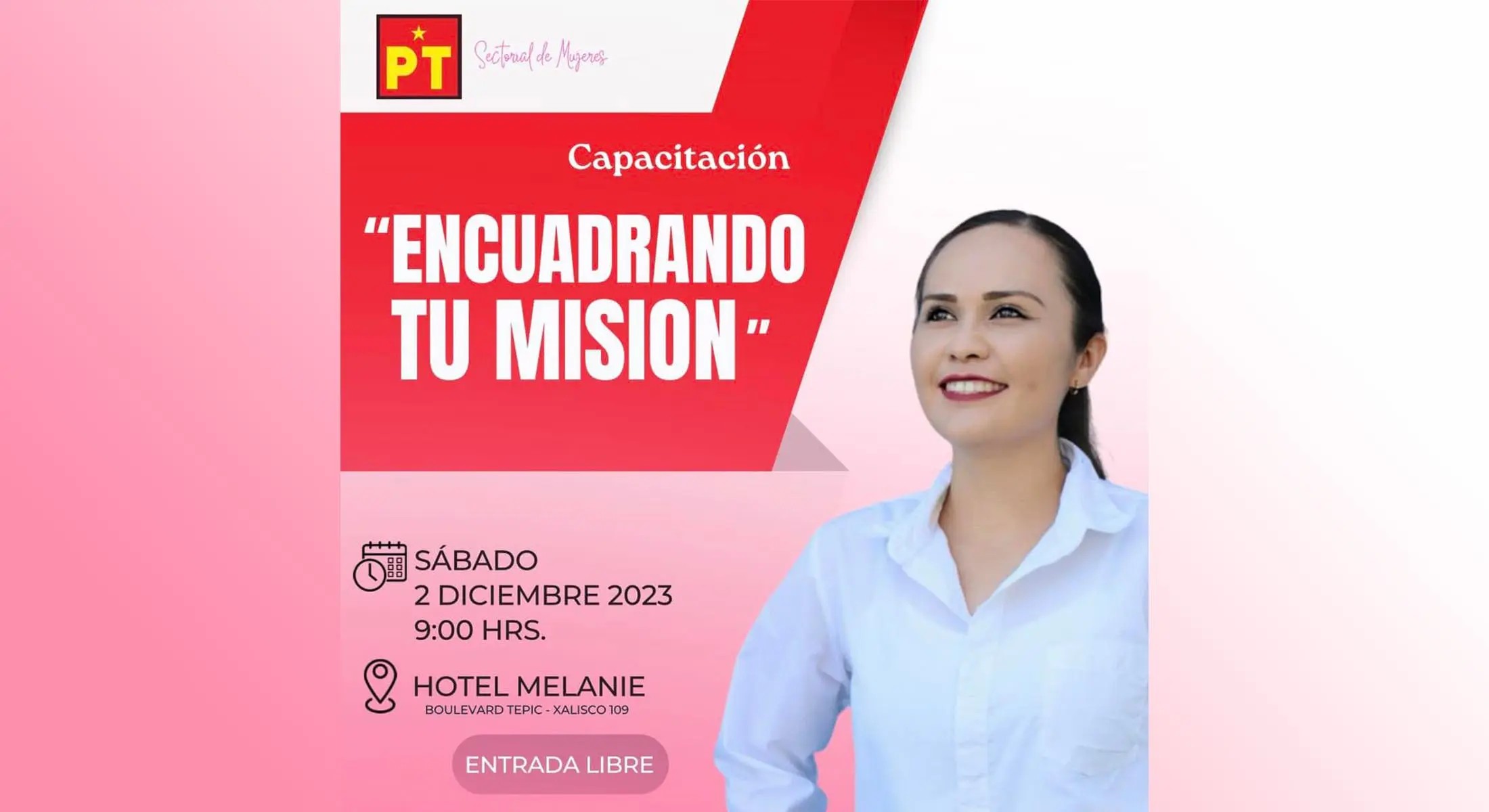 Invita PT Nayarit a la capacitación 'Encuadrando tu misión'