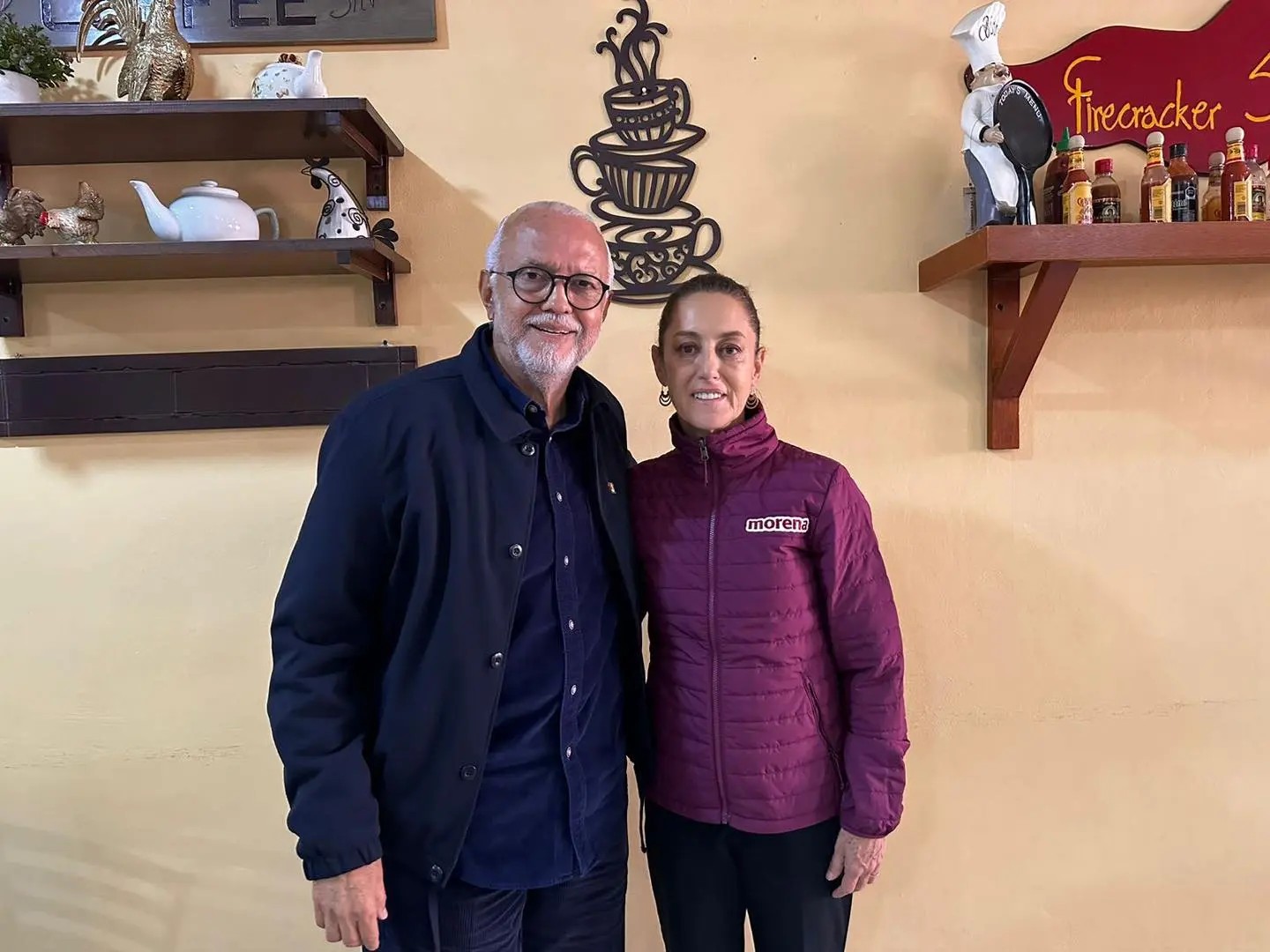 Se reúne Navarro Quintero con Claudia Sheinbaum