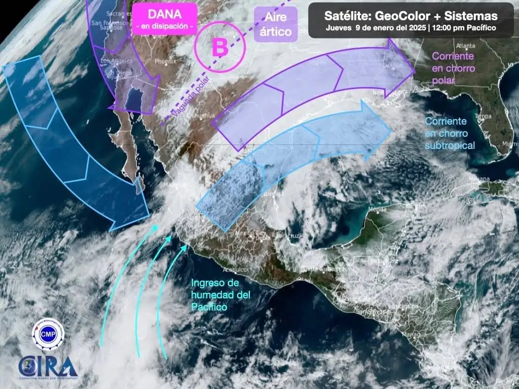 ¡Mañana chaquetón! Se esperan lluvias fuertes en Nayarit.