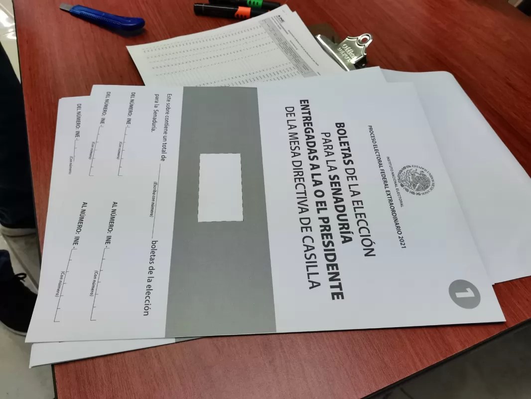Llegaron a Nayarit boletas electorales para la elección extraordinaria: INE